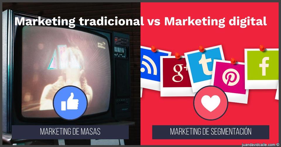 marketing tradicional vs marketing digital